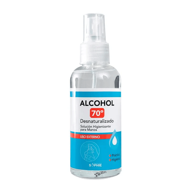 Alcohol Spray Para Manos 70% 