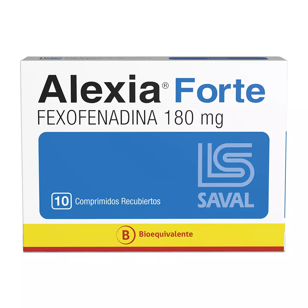 Alexia Forte 180 mg x 10 comprimidos