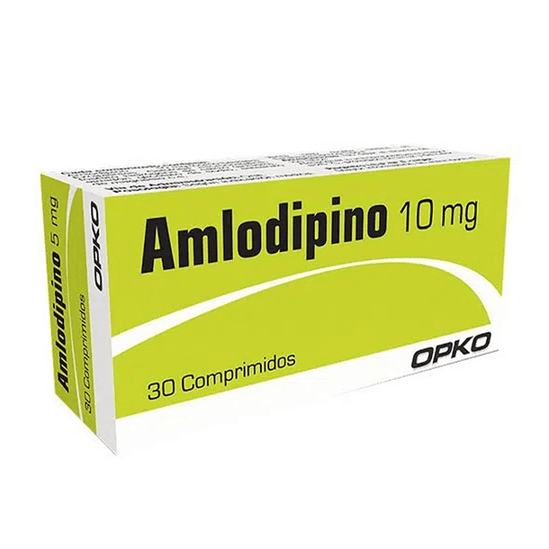 Amlodipino 10 mg x30 Comprimidos 