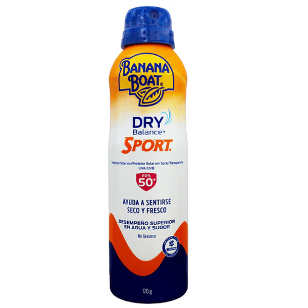 Banana Boat Dry Balance Sport Fps50+ Aerosol X 170 Gramos 