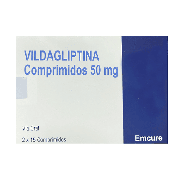 Cenabast-Vildagliptina Comprimidos 50 Mg 2 X15 Comprimidos  