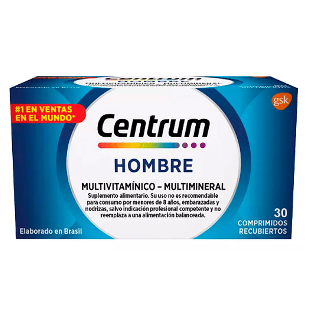 Centrum Hombre 30 Comprimidos 