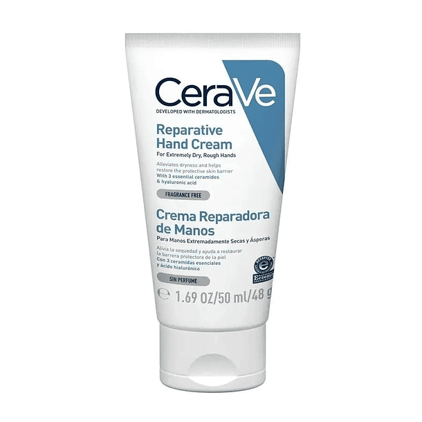 Cerave Crema Reparadora De Manos X 50 Ml 