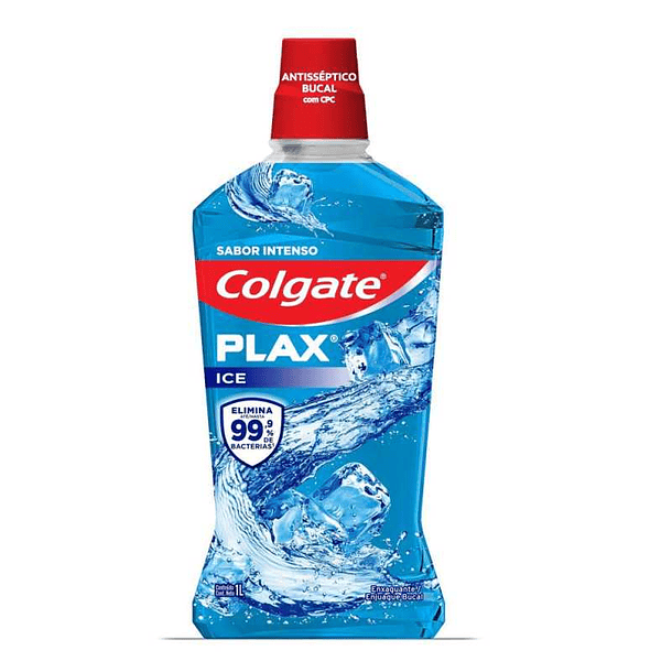 Colgate Plax Ice Enj Buc X 1 L 