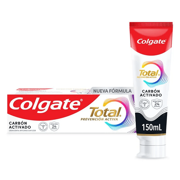 Colgate Total 12 Carbón Activado Pasta Dental X150Ml 