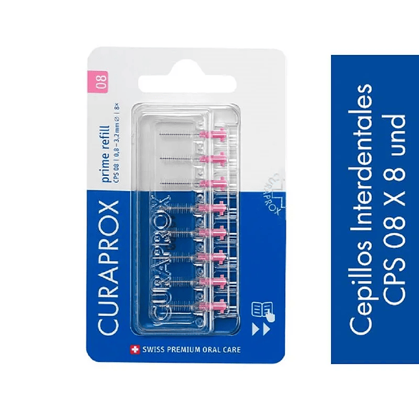 Curaprox Recambio 08 X 8 Unidades 
