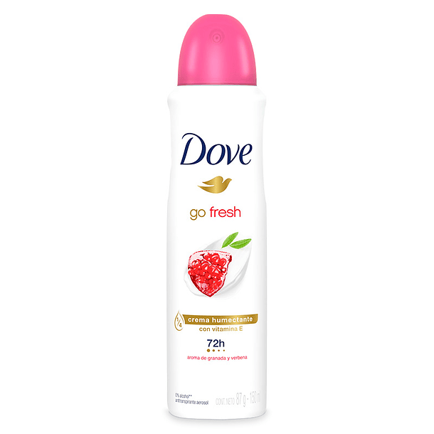 Dove Desodorante Antitranspirante Granada Aerosol 150Ml 