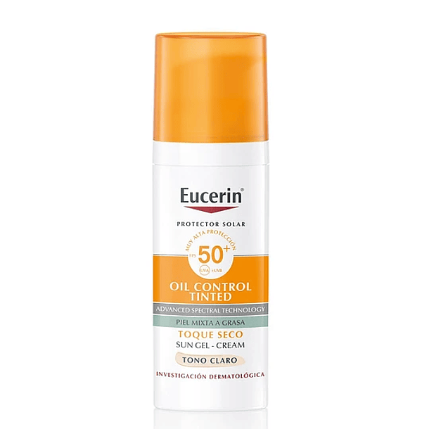 Eucerin Antibrillo Spf 50 Con Color Tono Claro X50Ml 