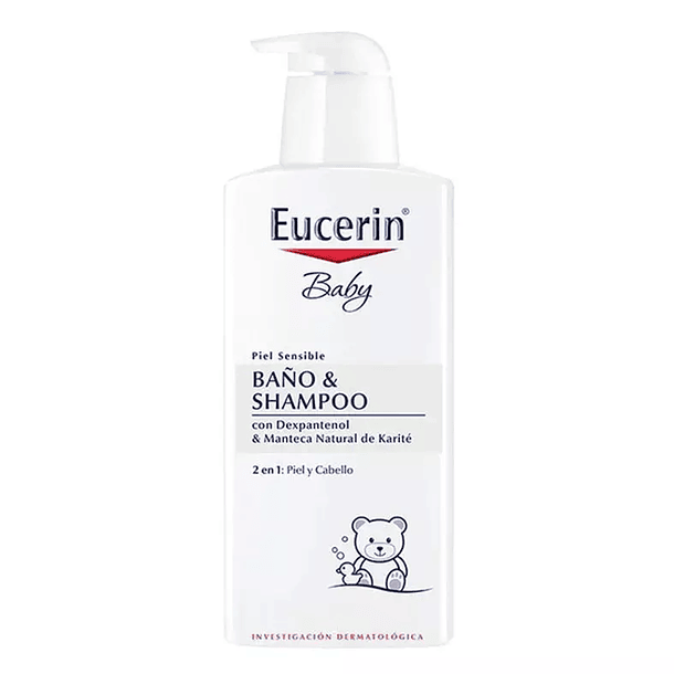Eucerin Baby Baño & Shampoo 400 Ml 
