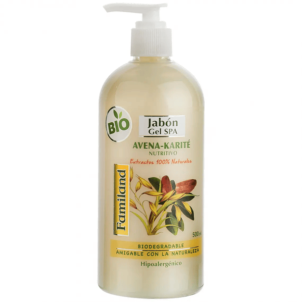 Familand Jabon Avena Karite Con Valvula X 500 