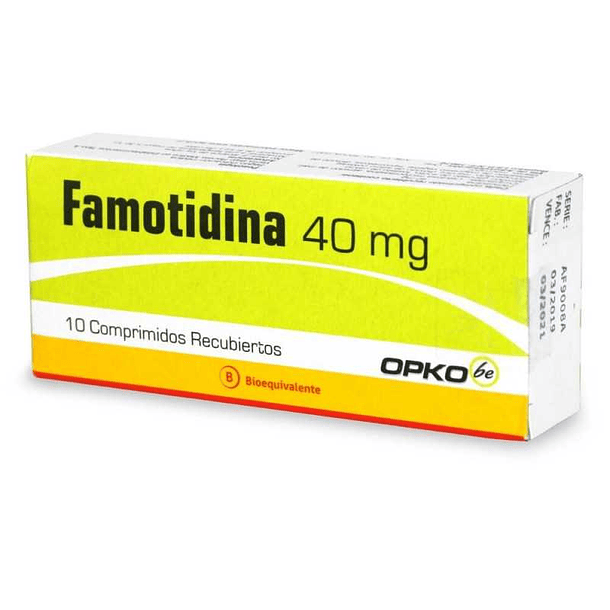 Famotidina 40 Mg Opko 