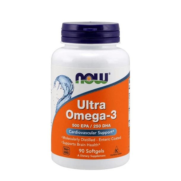 Omega 3 ultra-purificado x 90 Cápsulas Blandas Now 