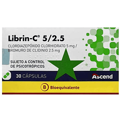 CENABAST-Librin-C 5/2.5 Mg x 30 Cápsulas