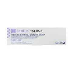 Lantus Solostar 100Ui X 3 ML 1 Cartucho Solución Inyectable