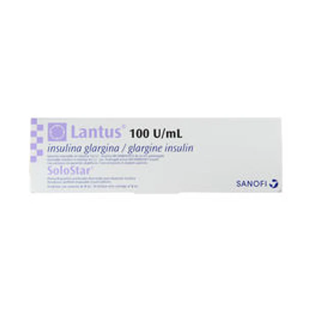 Lantus Solostar 100Ui X 3 ML 1 Cartucho Solución Inyectable 