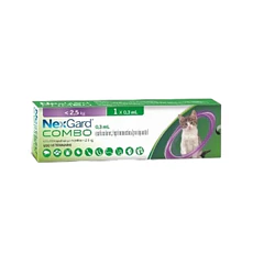 Nexgard Combo Cat Sol Top 0,8-2,5 kg x 0,3 ml