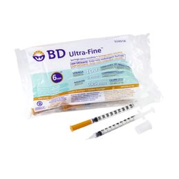 Jeringa Bd Insulina 0.3 ml 31gx6mm x 10 Unidades 