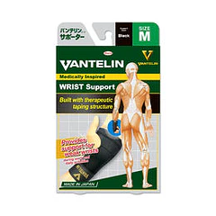 Muñequera Vantelin - Talla M - Color Negro - Uso Diario