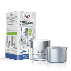 Eucerin Hyaluron Filler 3x con Refill Factor Protector Solar