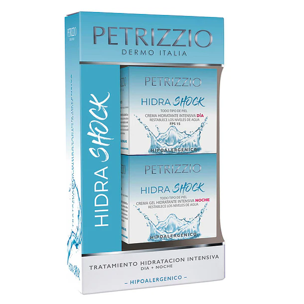 Pack Petrizzio Hidra Shock Plus Dia+noche 