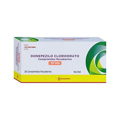 Donepezilo 10 mg 30 Comprimidos Recubiertos