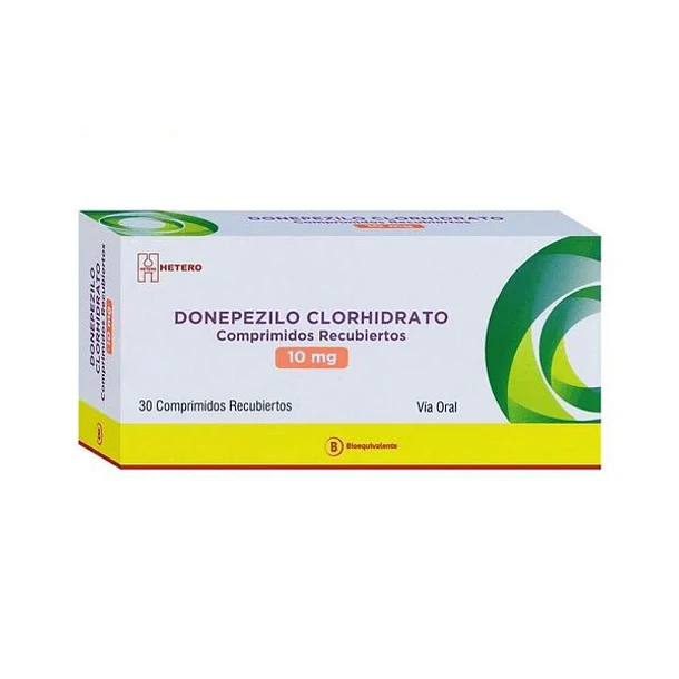 Donepezilo 10 mg 30 Comprimidos Recubiertos 