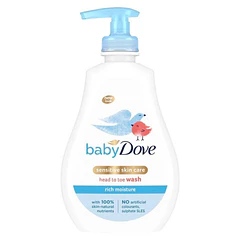 Dove Jabón Liquido Baby Rich Moisture 400 ml