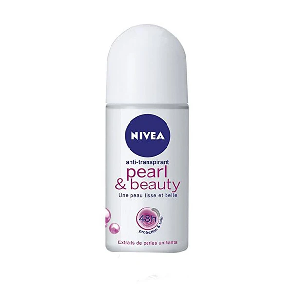 Nivea Desodorante Femenino Antitranspirante Pearl & Beauty Roll On 50 ml 