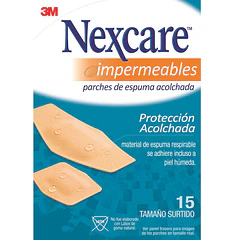 Nexcare Acolchado Tamaño Surtido x 15