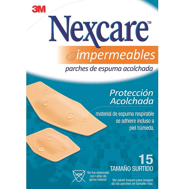 Nexcare Acolchado Tamaño Surtido x 15 