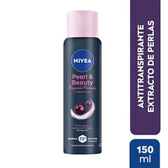Nivea Antitranspirante Pearl & Beauty Black 150ml
