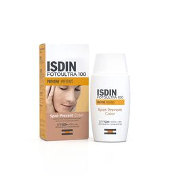 Isdin Fotoultra 100 FPS 50+ Spot Prevent Color Muy Alta Protección 50ml 