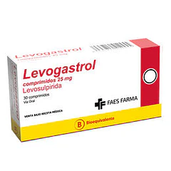 Levogastrol 25 mg x 60 Comprimidos