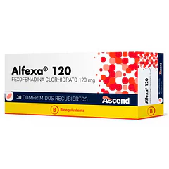 Alfexa 120 mg 30 Comprimidos Recubiertos
