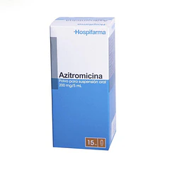 Azitromicina Polvo para Suspensión Oral 200mg/5ml