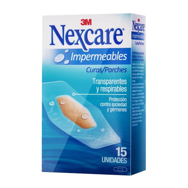 Nexcare Parche Trans/Respirable x 15 