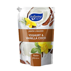 Ballerina Yogurth & Coco x 750 ml Jabón Liquido