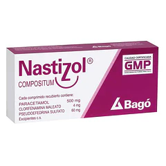 Nastizol Compositum x 6 Comprimidos
