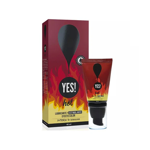 Yes! Gel Lubricante Intimo Hot x 40 ml 