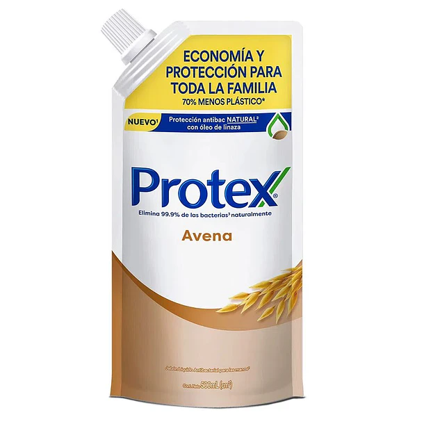 Protex Avena Jabón Liquido x 500ml 