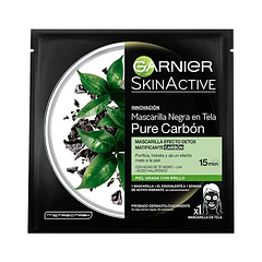 Garnier Mascarilla Carbon P/Gra