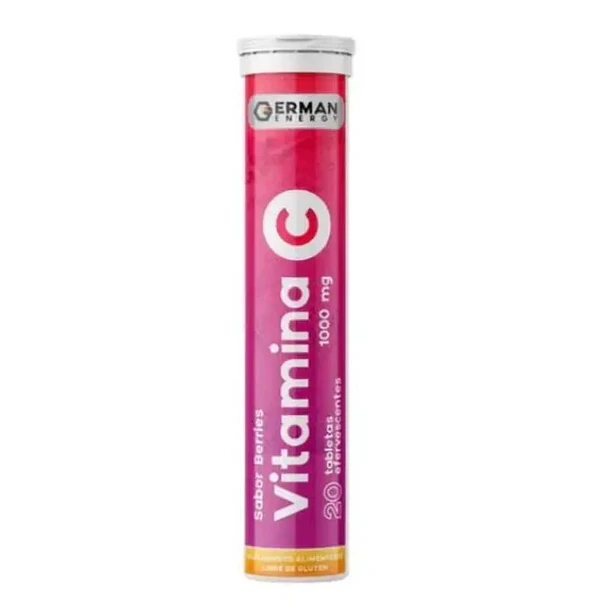 Vitamina C Tabletas Efervescentes 1000 mg Berries x 20 Unidades 