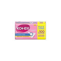 Kotex Cuidado Diario x 100 Unidades
