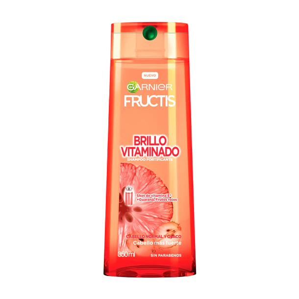 Garnier Fructis Brillo Vitaminado Sh 350ml 