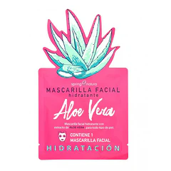 Mascarilla Facial Aloe Vera, Hisratante