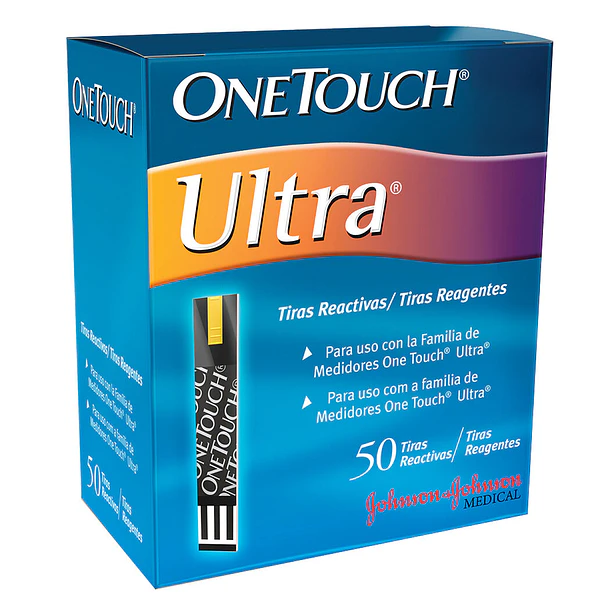One Touch Ultra x 50 Tiras Control Glicemia 