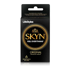 Skin Original 6 Preservativos