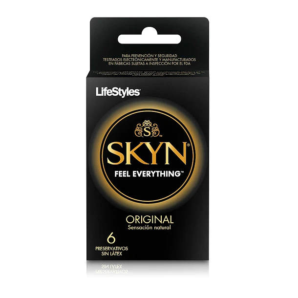 Skin Original 6 Preservativos 