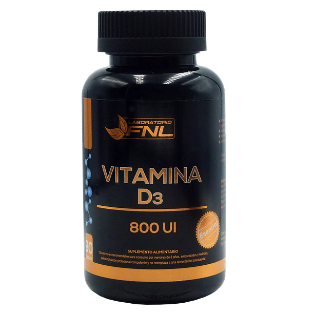 Vitamina D3 800 UI 90 Cap 
