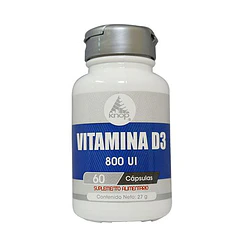 Vitamina D3 800 UI x 60 Caps